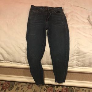 blue size 24 skiny jeans